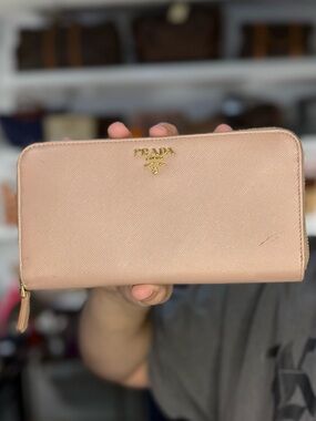 PRADA LONG ZIP WALLET